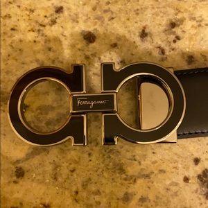 Salvador Ferragamo Small Buckle Men’s Belt